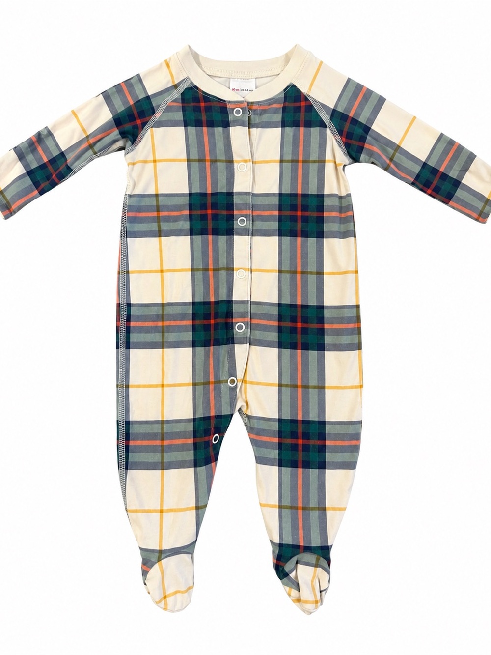 Hanna Andersson Organic Pima Cotton Plaid Shirt 3-6 Months